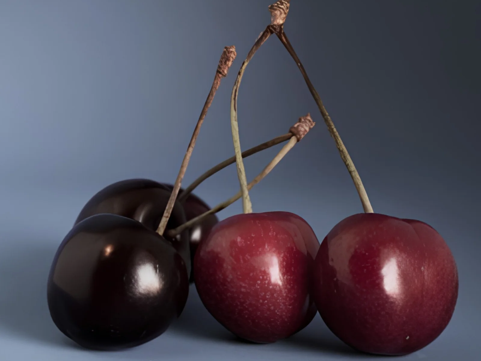 black heart cherries